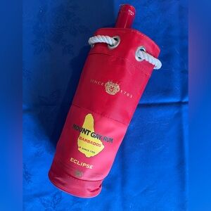 Mount Gay Rum Cool Island Waterproof Red Boat Bottle Bag